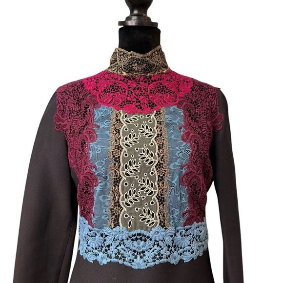 Valentino Lace Accent Dress (EU 38/US 8) - Picture 10 of 13